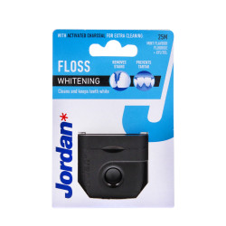 Jordan Nici dentystyczne Floss Whitening 1op.-25m