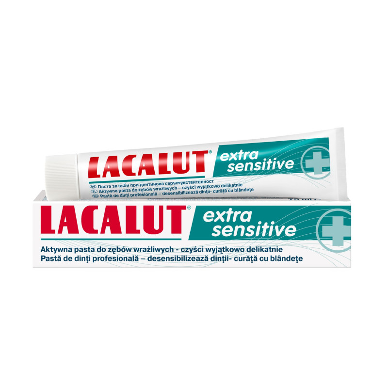 Lacalut Pasta do zębów Extra Sensitive  75ml