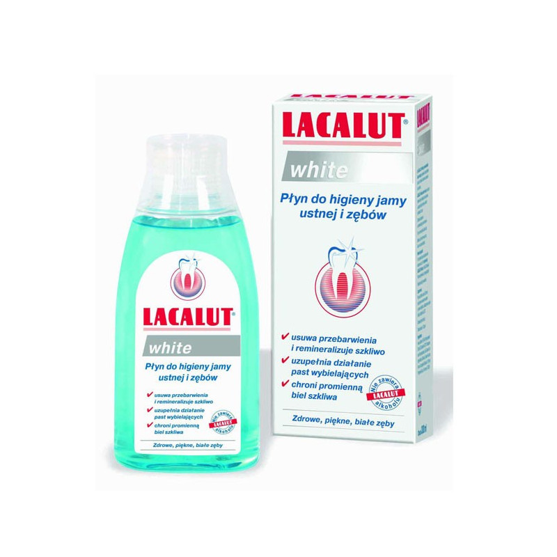 Lacalut Płyn do płukania ust White 300ml