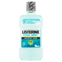 Listerine Cool Mint Płyn do płukania jamy ustnej Łagodny Smak  500ml