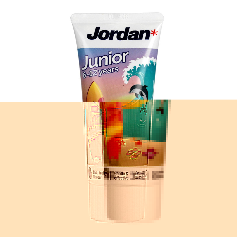 Jordan Junior Pasta do zębów dla dzieci 6-12 lat 50ml Jordan Junior Pasta do zębów dla dzieci 6-12 lat 50ml