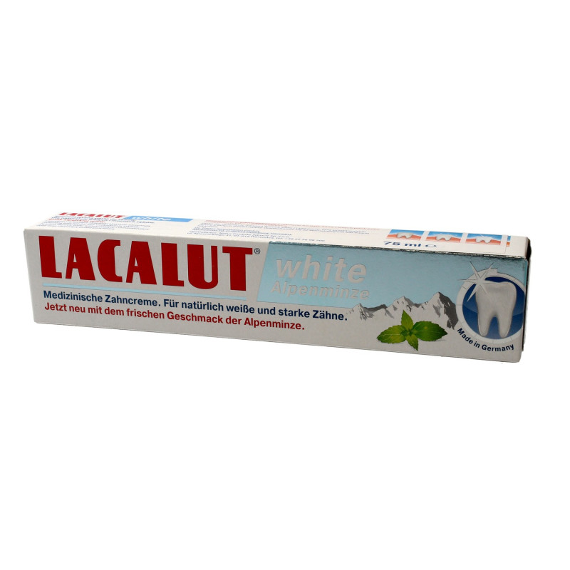 Lacalut Pasta do zębów White Alpenminze  75ml