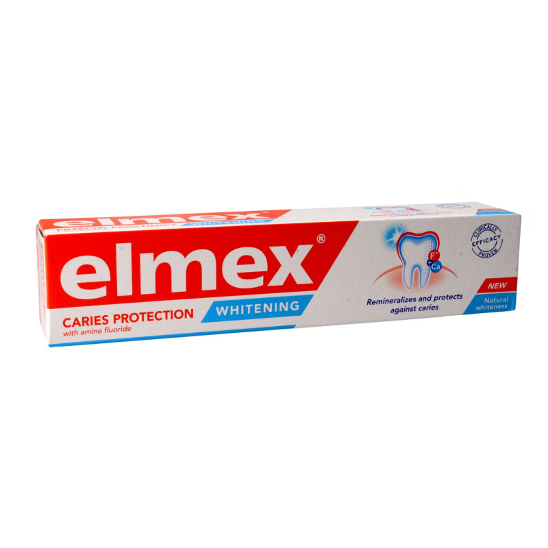 Elmex Pasta do zębów Caries Protection Whitening 75ml Elmex Pasta do zębów Caries Protection Whitening 75ml