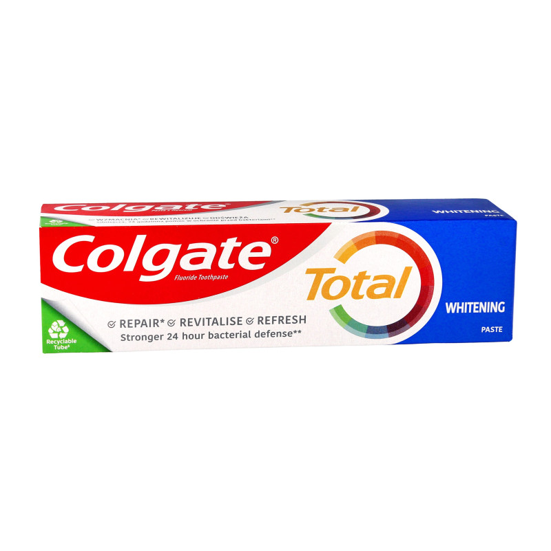 Colgate Pasta do zębów Total Whitening 75ml Colgate Pasta do zębów Total Whitening 75ml