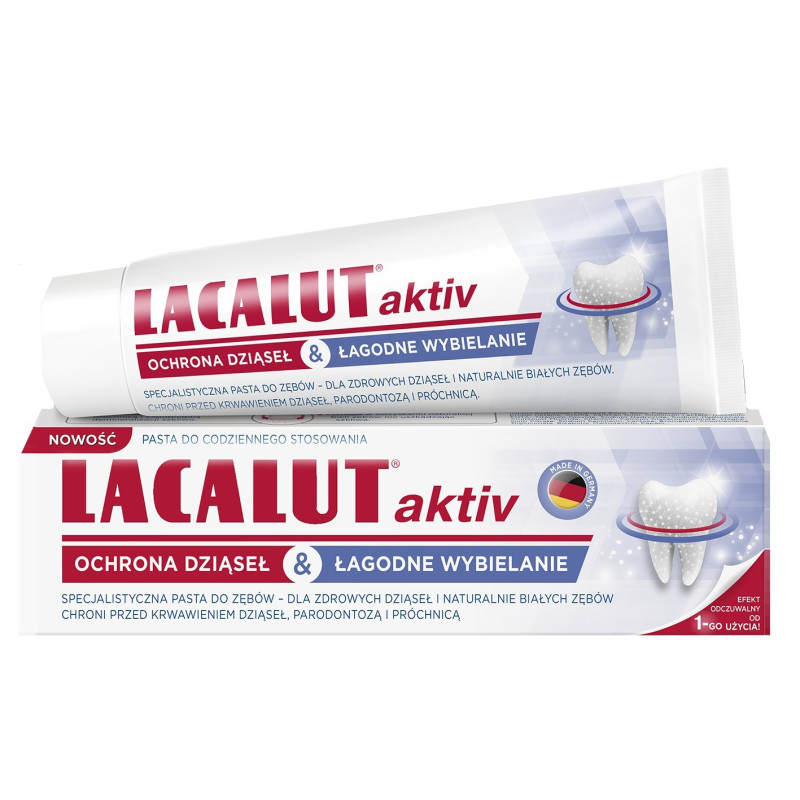 LABOVITAL .LACALUT pasta 75ml AKTIV Wybielanie&