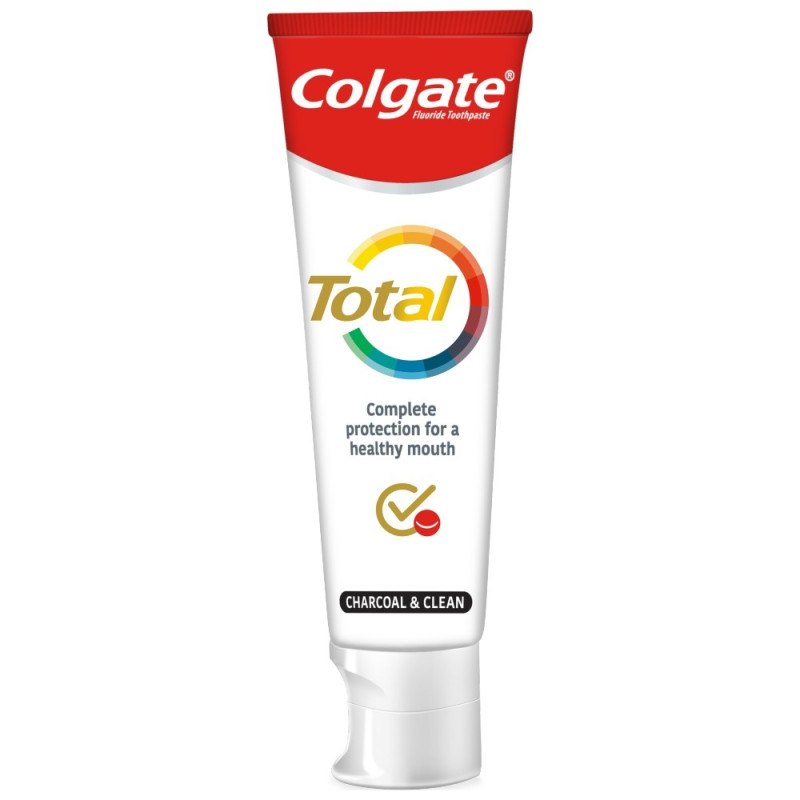 COLGATE Total Pasta do zębów Charcoal & Clean 75ml COLGATE Total Pasta do zębów Charcoal & Clean 75ml