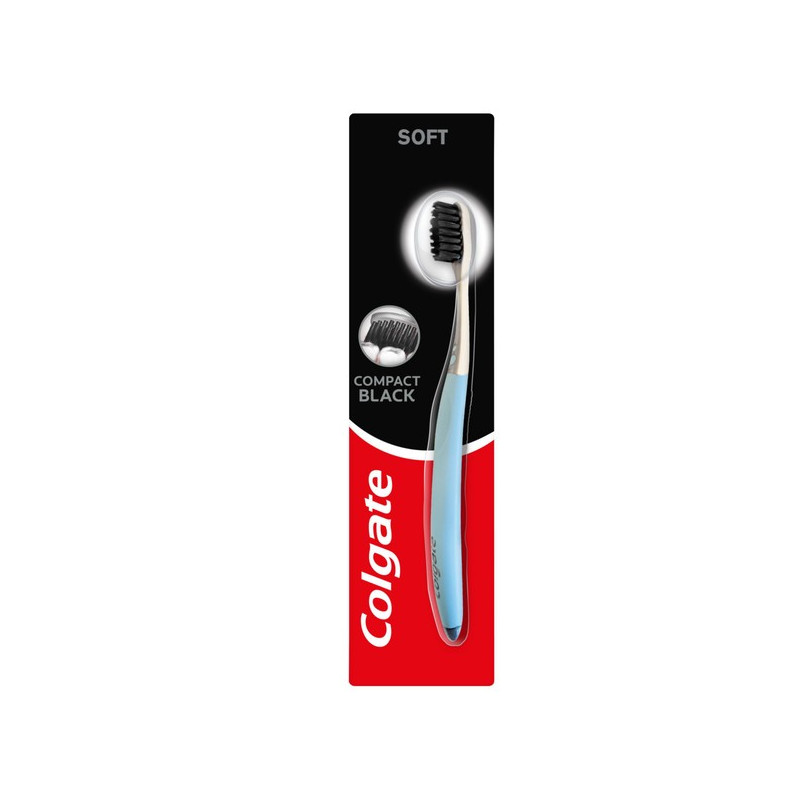 COLGATE High Density Szczoteczka do zębów z aktywnym węglem - miękka 1szt