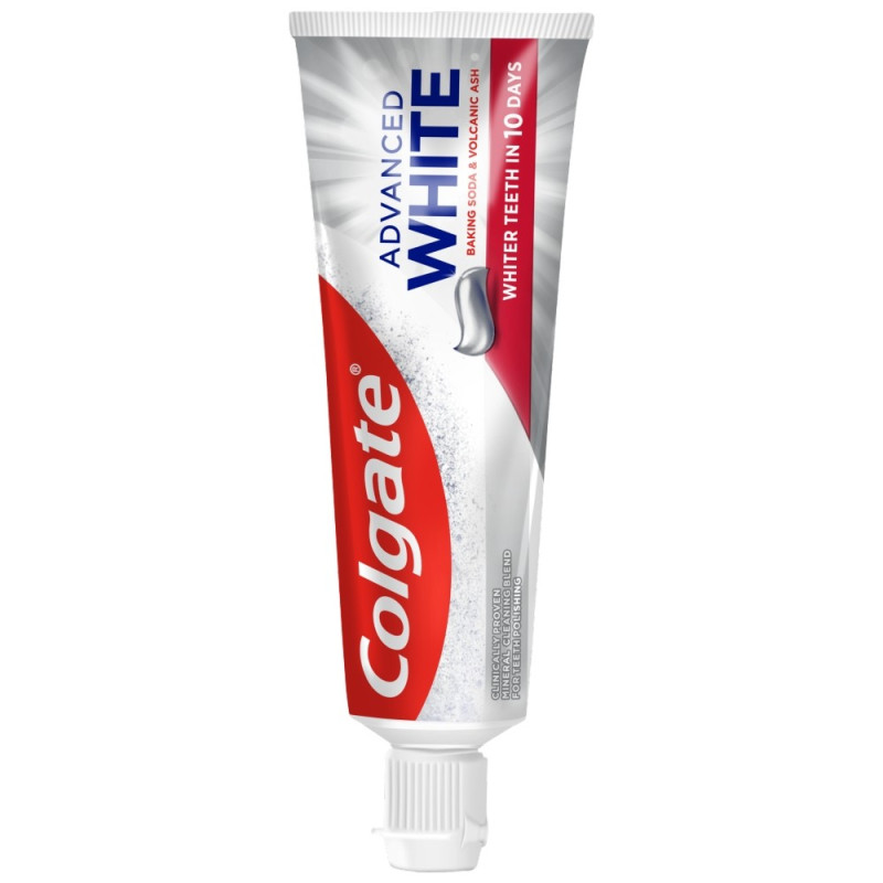 COLGATE Pasta do zębów Advanced White - Baking Soda&Volcanic Ash 75ml COLGATE Pasta do zębów Advanced White - Baking Soda&Volcanic Ash 75ml