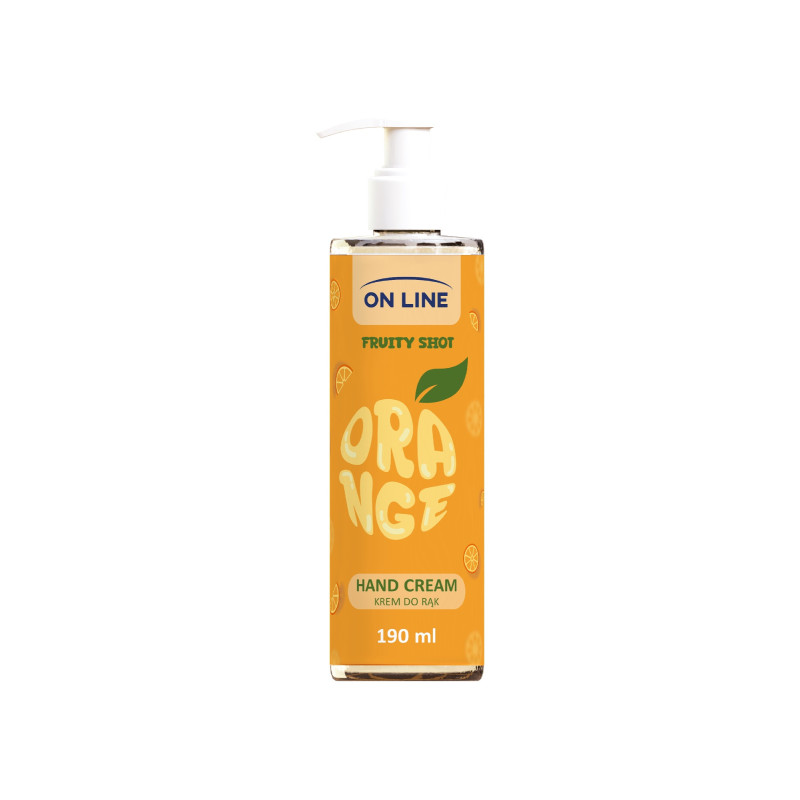 ON LINE Fruity Shot Krem do rąk Orange 190 ml