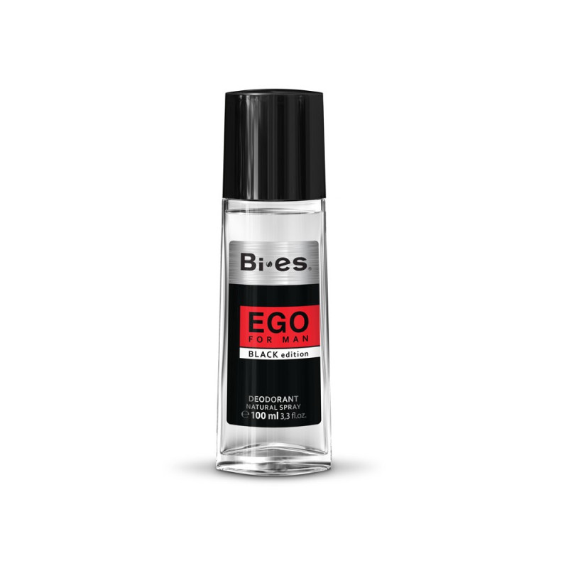 Bi-es Ego Black Dezodorant w szkle 100ml Bi-es Ego Black Dezodorant w szkle 100ml