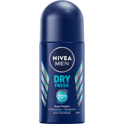 Nivea Dezodorant DRY FRESH roll-on męski  50ml