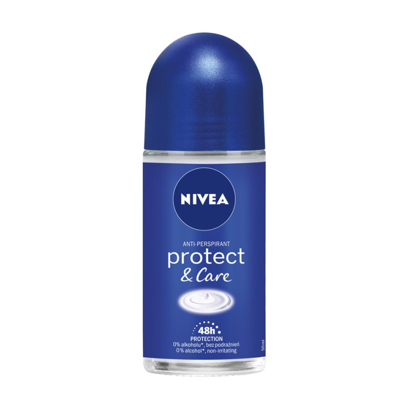 Nivea Dezodorant Anti-Perspirant PROTECT & CARE roll-on 50ml Nivea Dezodorant Anti-Perspirant PROTECT & CARE roll-on 50ml