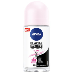 Nivea Dezodorant INVISIBLE CLEAR roll-on damski 50ml