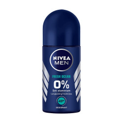 Nivea Dezodorant FRESH OCEAN roll-on męski 50ml