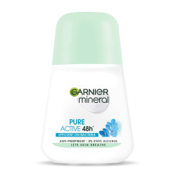 Garnier Mineral Dezodorant roll-on Pure Active 48h - Efficient On Bacteria   50ml