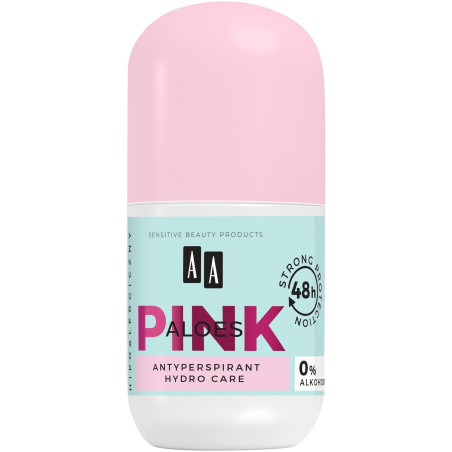 AA Pink Aloes Dezodorant antyperspirant roll-on 50ml