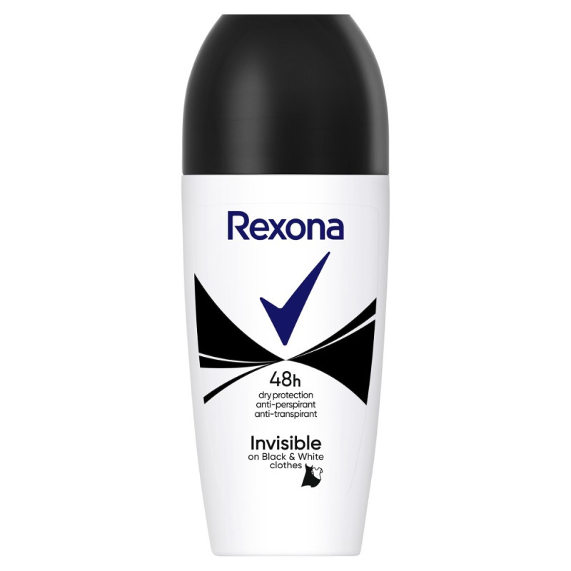 UNILEV REXONA DEO ROLON WOM INVISIBL B&W 50ML