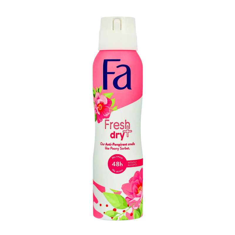 Fa Fresh & Dry 48H Dezodorant spray Peony Sorbet 150 ml