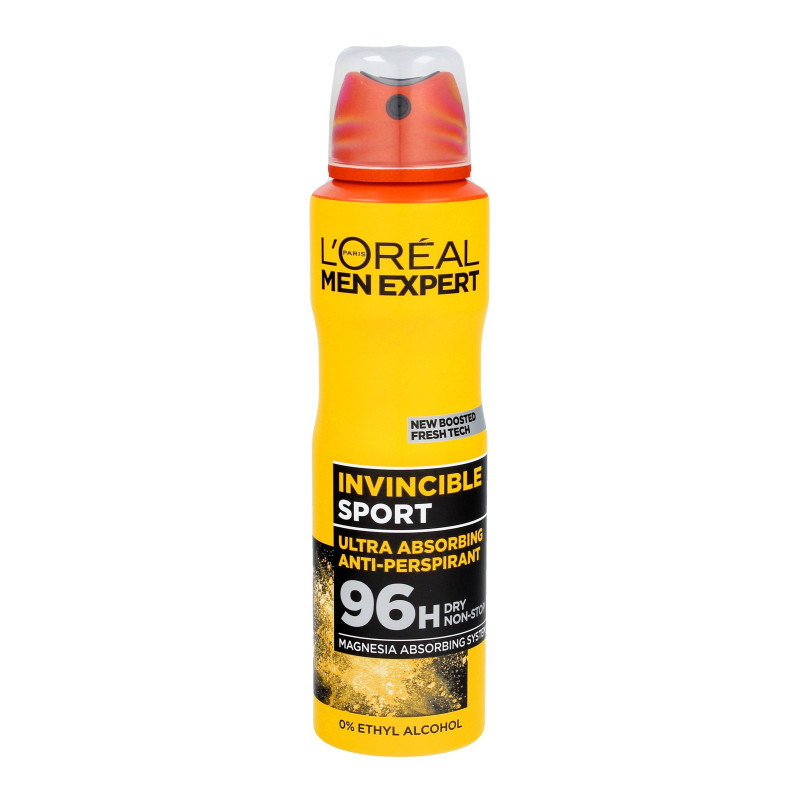 Loreal Men Expert Dezodorant spray Anti-perspirant Invicible Sport  150ml