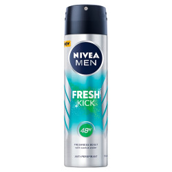 Nivea Men Dezodorant FRESH & KICK  spray męski  150ml