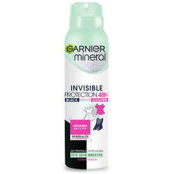 Garnier Mineral Dezodorant spray Invisible Protection 48h Floral Touch - Black,White,Colors   150ml