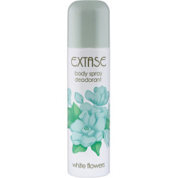 EXTASE Dezodorant body spray WHITE FLOWERS 150ml