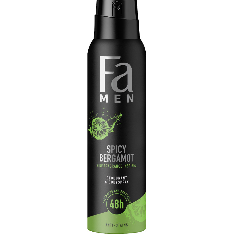 FA Men Deo Spray Spicy Bergamot 150 ml