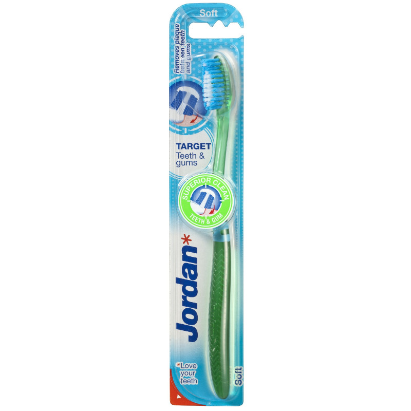 Jordan Szczoteczka do zębów Target Teeth & Gums soft 1szt Jordan Szczoteczka do zębów Target Teeth & Gums soft 1szt