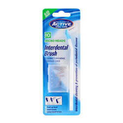 Beauty Formulas Active Oral Care Szczoteczka interdental + 10 główek