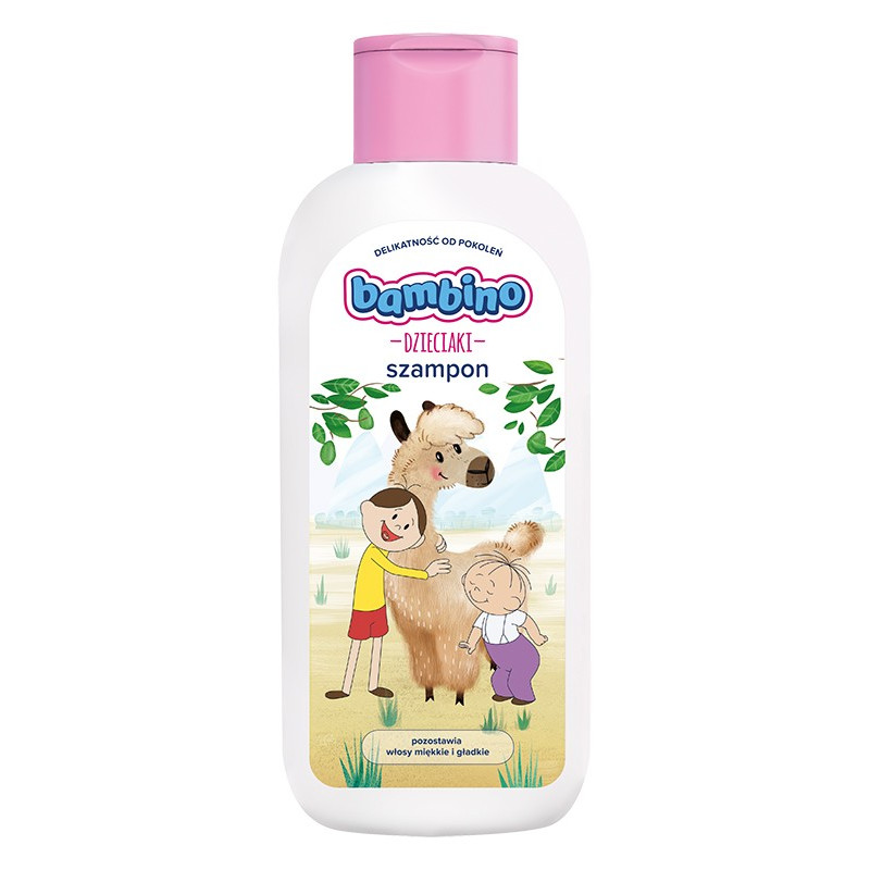 BAMBINO Szampon do włosów dla dzieci "Dzieciaki" Puszcza Białowieska 400ml BAMBINO Szampon do włosów dla dzieci "Dzieciaki" Puszcza Białowieska 400ml