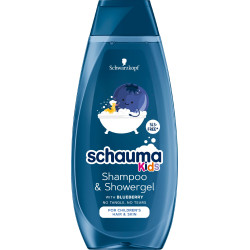 Schwarzkopf Schauma Kids Szampon i Żel pod prysznic 2w1 dla chłopców - Blueberry 400ml