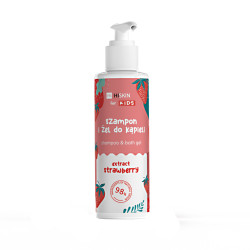 HISKIN for Kids Szampon i żel do kąpieli 2w1 - Extract Strawberry 280 ml