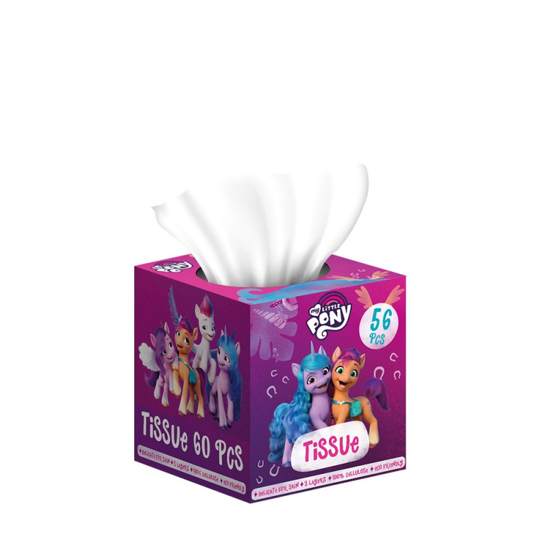 MY LITTLE PONY Chusteczki higieniczne 56 szt. MY LITTLE PONY Chusteczki higieniczne 56 szt.