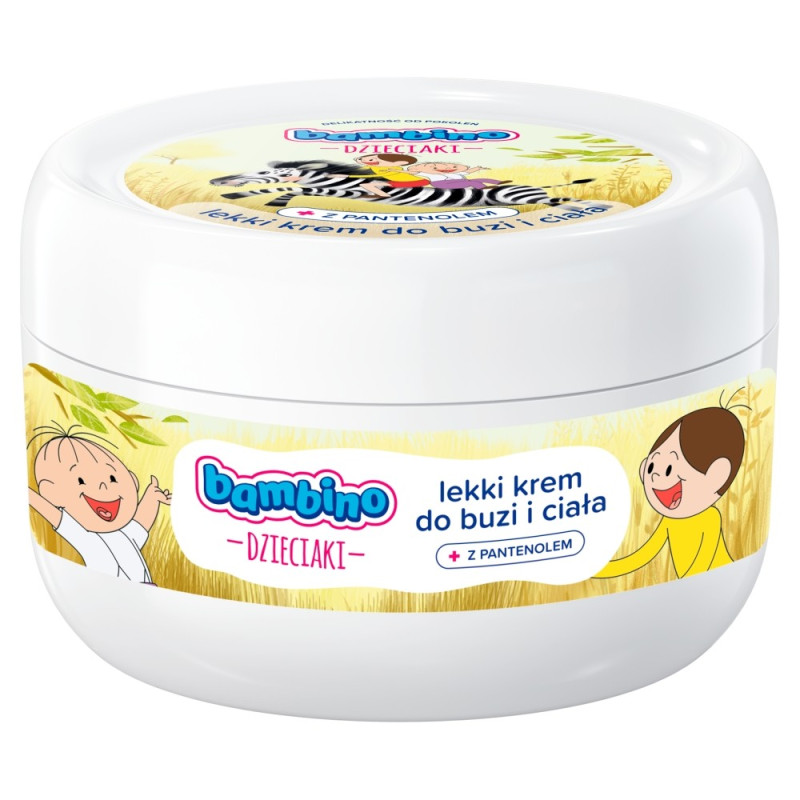 Bambino Dzieciaki Lekki Krem do buzi i ciała Zebra  250ml