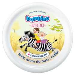 Bambino Dzieciaki Lekki Krem do buzi i ciała Zebra  250ml