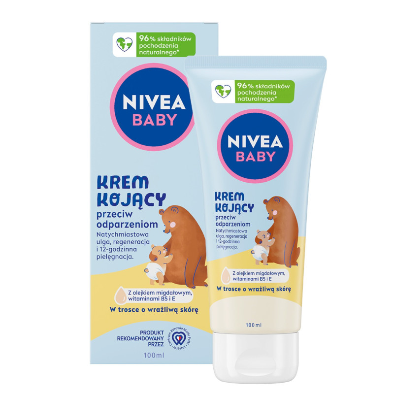 NIVEA BABY Krem kojący p/odparzeniom 100ml 80521