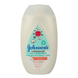 Johnson's Baby Cotton Touch Mleczko do twarzy i ciała dla dzieci  300ml