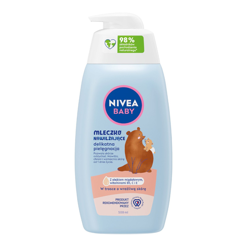 NIVEA BABY Mleczko nawilż. 500ml 80520 NIVEA BABY Mleczko nawilż. 500ml 80520