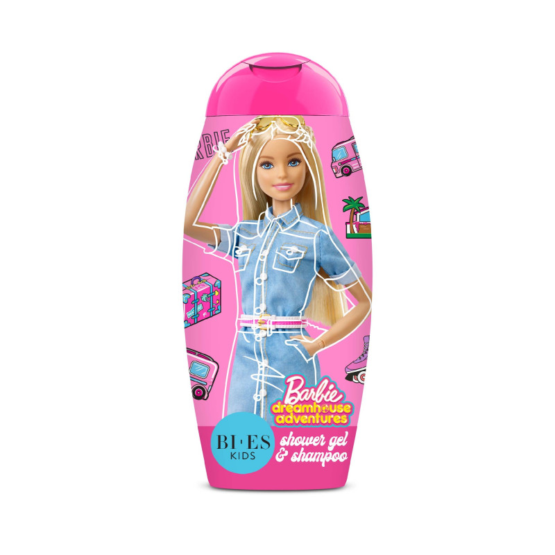 Bi-es Kids Żel pod prysznic i szampon 2w1 Barbie Dreamhouse Adventures 250ml