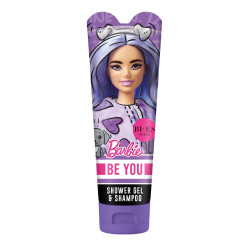 BI-ES Kids Żel pod prysznic i Szampon 2w1 Barbie Be You 240ml