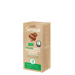 Joanna Sensual Krem do depilacji twarzy Vegan - Morskie Algi 20g