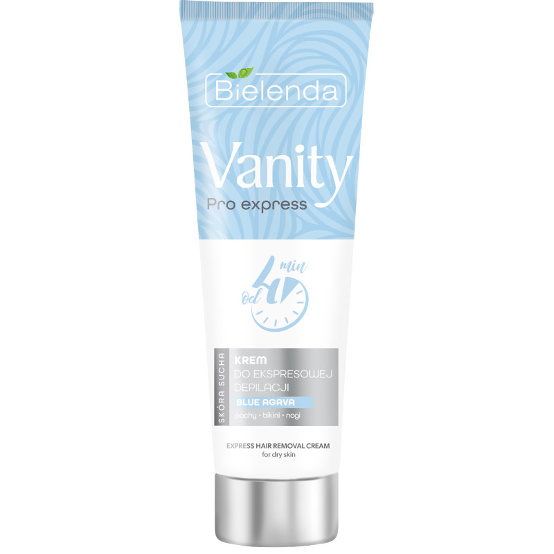 Bielenda Vanity Pro Express Krem do ekspresowej depilacji Blue Agava - do skóry suchej 75ml