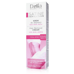 DELIA SATINE Krem do depilacji 12w1 Total Effect