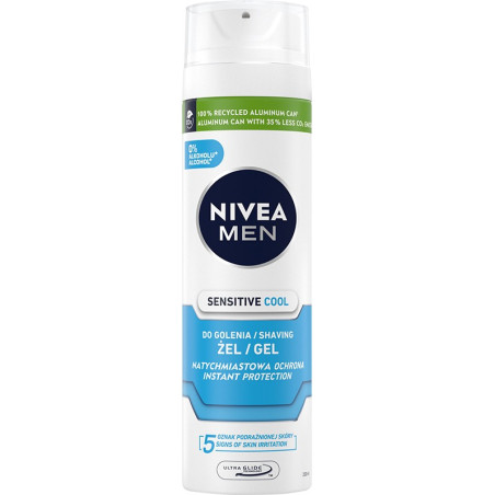 NIVEA MEN Żel do golenia chłodzący Sensitive 200ml