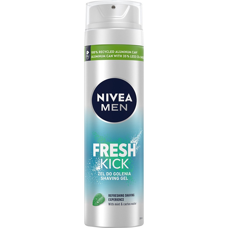 NIVEA MEN Żel do golenia Fresh Kick 200ml