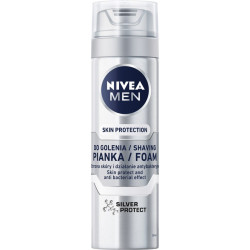 NIVEA MEN Pianka do golenia SILVER