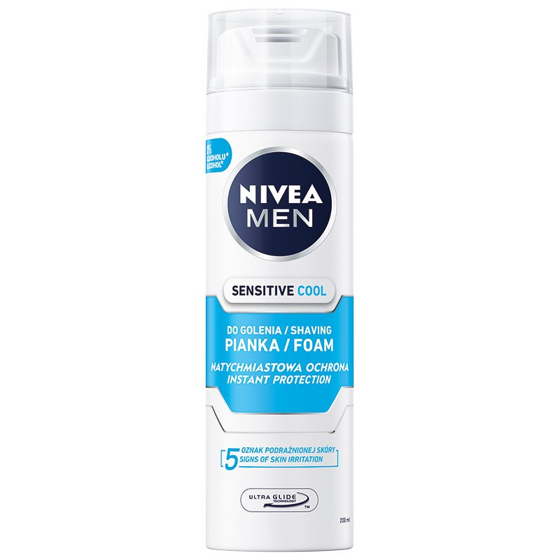 NIVEA MEN Pianka do golenia SENSITIVE COOL