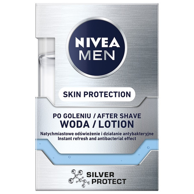 NIVEA MEN Woda p/goleniu SILVER PROTECT  81340