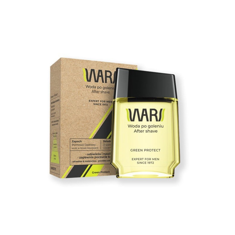 WARS WODA PO GOLENIU 90ML GREEN PROTECT