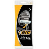 Bic Maszynka do golenia BIC Metal Pouch 5